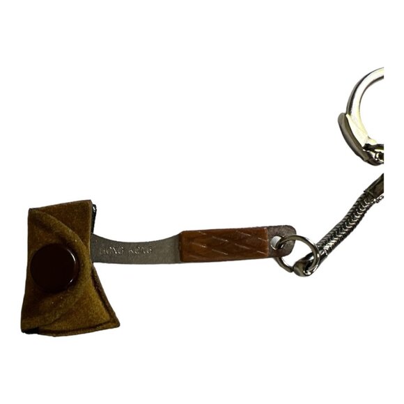 Mini Hatchet Axe Keychain Vintage - Picture 5 of 5